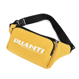 Pink Waist Bag Chest Handbag Fanny Pack Unisex Sling Pocket Waist Pack