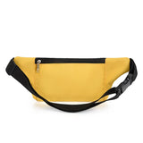Pink Waist Bag Chest Handbag Fanny Pack Unisex Sling Pocket Waist Pack