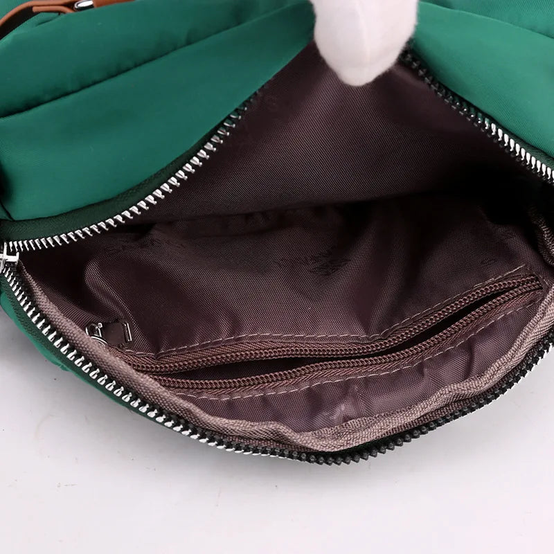 Nylon Fanny Pack Female Waist Bag Shoulder Crossbody Chest Bags