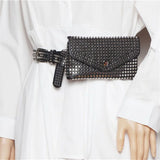 Women's Waist Pack Chain Belt Bag Shoulder Crossbody Handbag