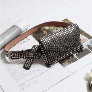 Women's Waist Pack Chain Belt Bag Shoulder Crossbody Handbag