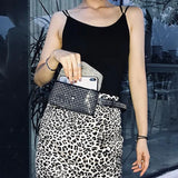 Women's Waist Pack Chain Belt Bag Shoulder Crossbody Handbag