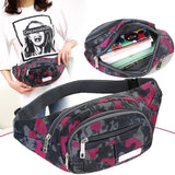 Camouflage Waist Bag Waterproof Handbag Men's Satchel Messenger Bag