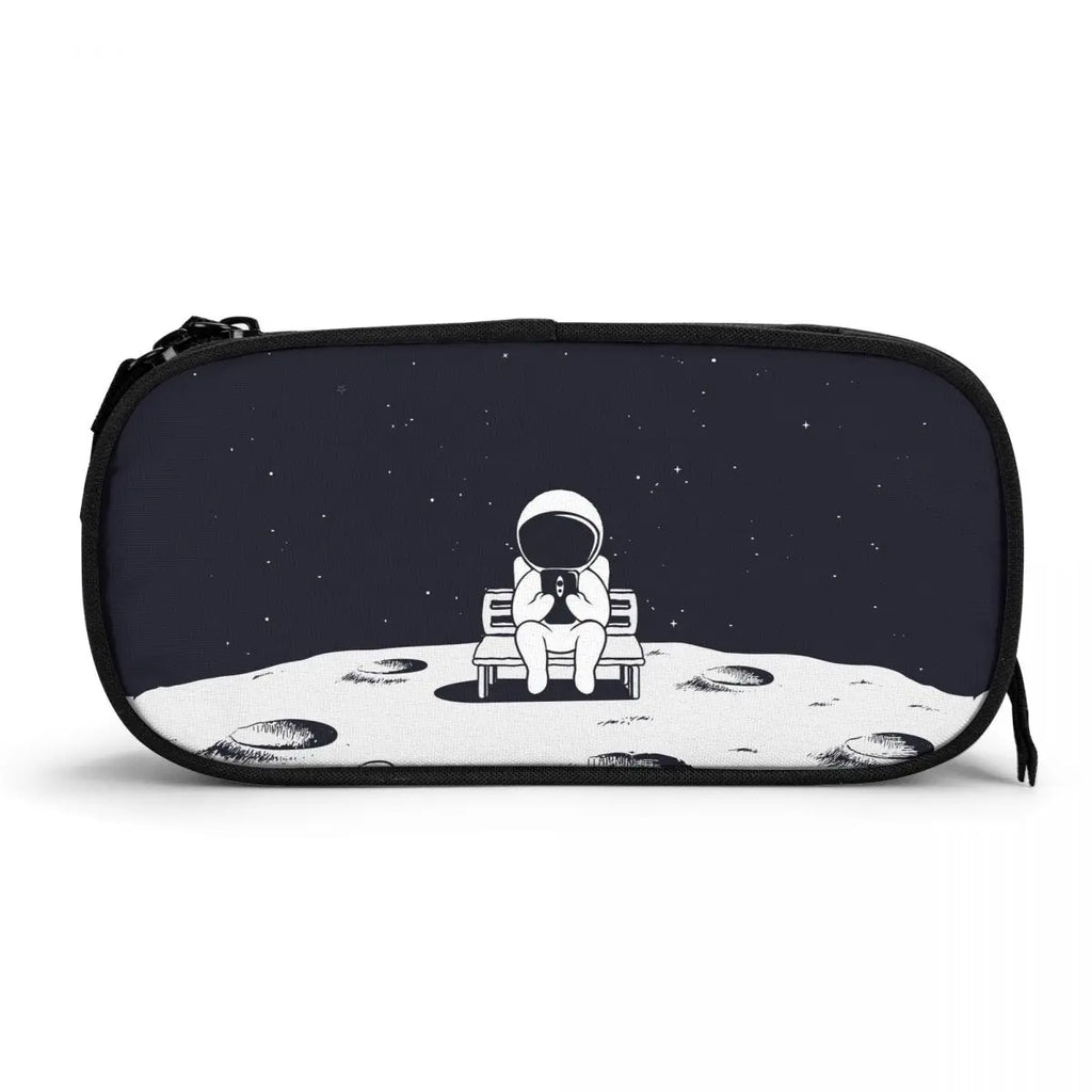 Zipper Pencil Case Cosmetic Pouch Students Wallet Purse Bag
