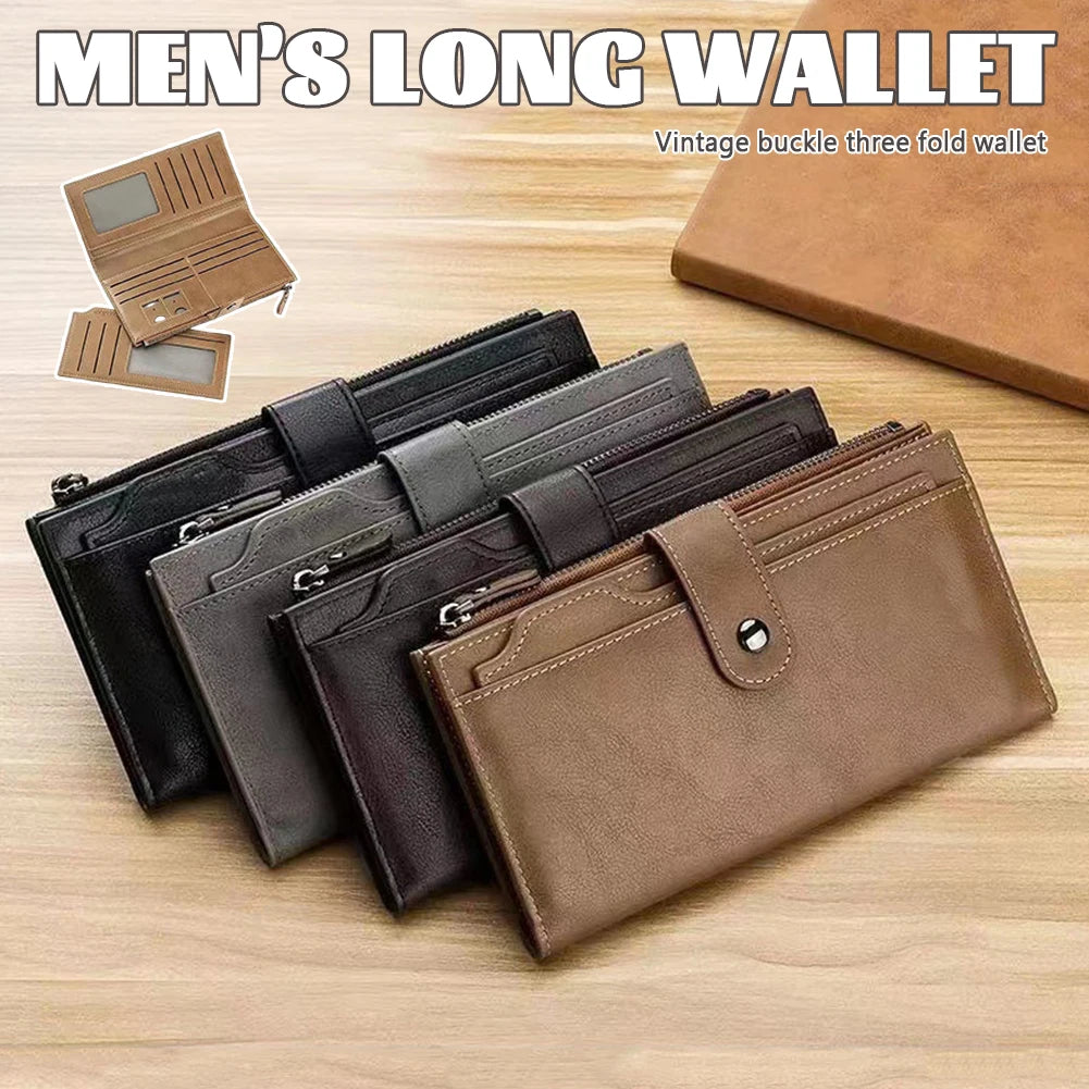 Men's Envelope Business Wallet Multi-Card Clip