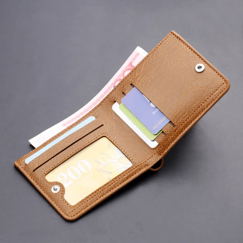 Men's Short Wallet - Stylish and Functional