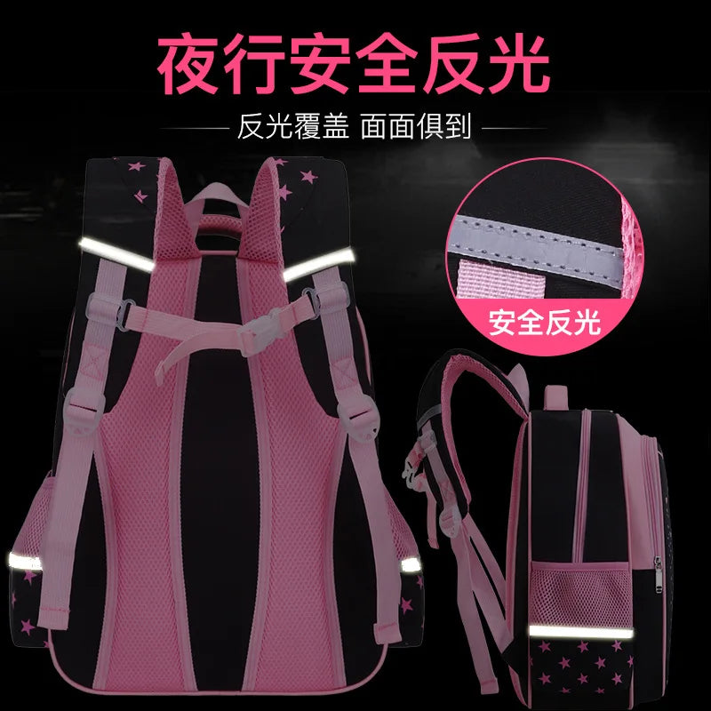 Waterproof Backpack Kids School Bags Girls Boys Satchel Backpacks