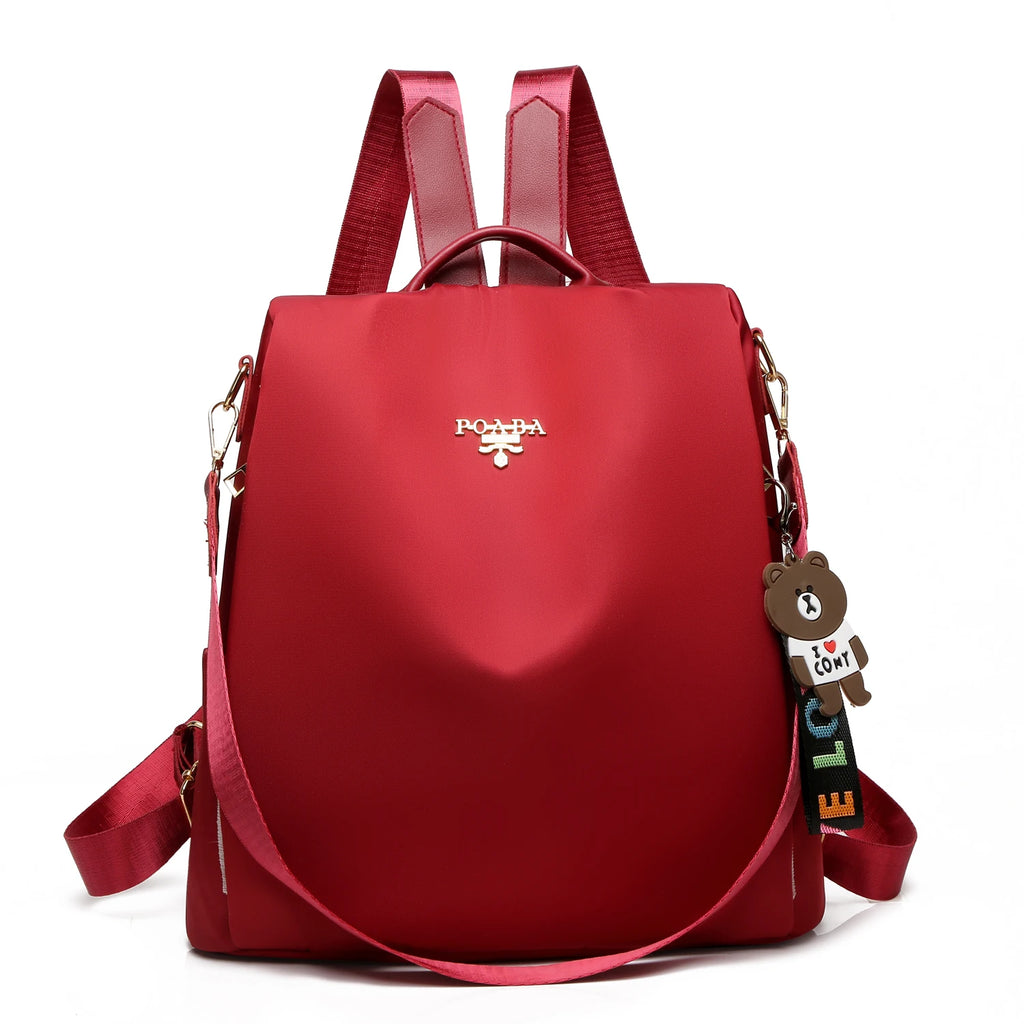 Waterproof Backpack Women Oxford Shoulder Bag Top School Bags Travel