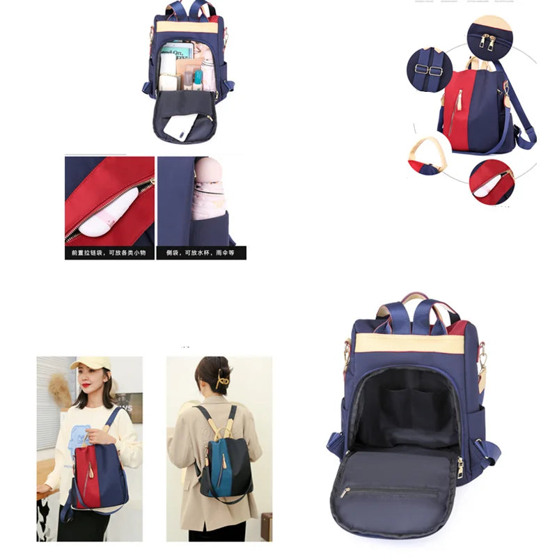 Waterproof Women's Backpack for School and Travel