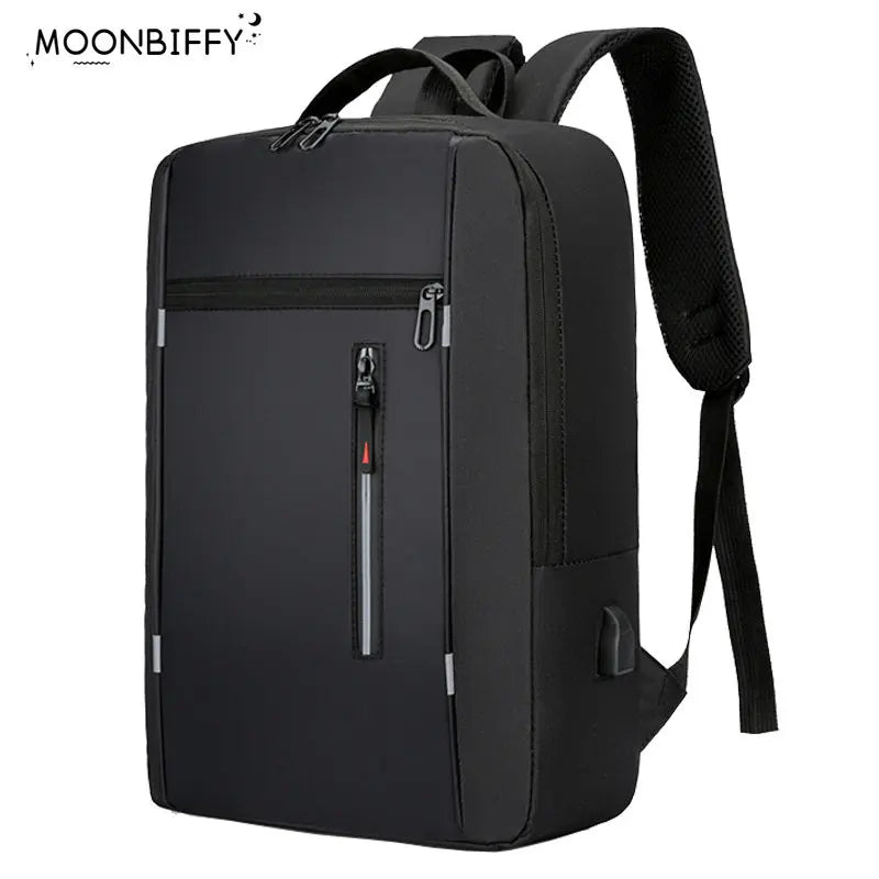 Waterproof Business Backpack Men USB School Backpacks Laptop