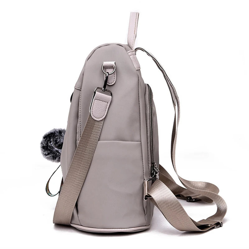 Waterproof Women Backpack Purse Anti-theft Lightweight School Shoulder Bag
