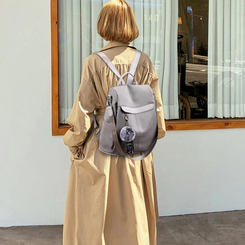 Waterproof Women Backpack Purse Anti-theft Lightweight School Shoulder Bag