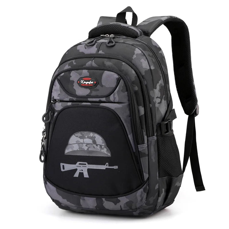 Waterproof Kids School Backpack Orthopedic Boys Girls Primary Bag