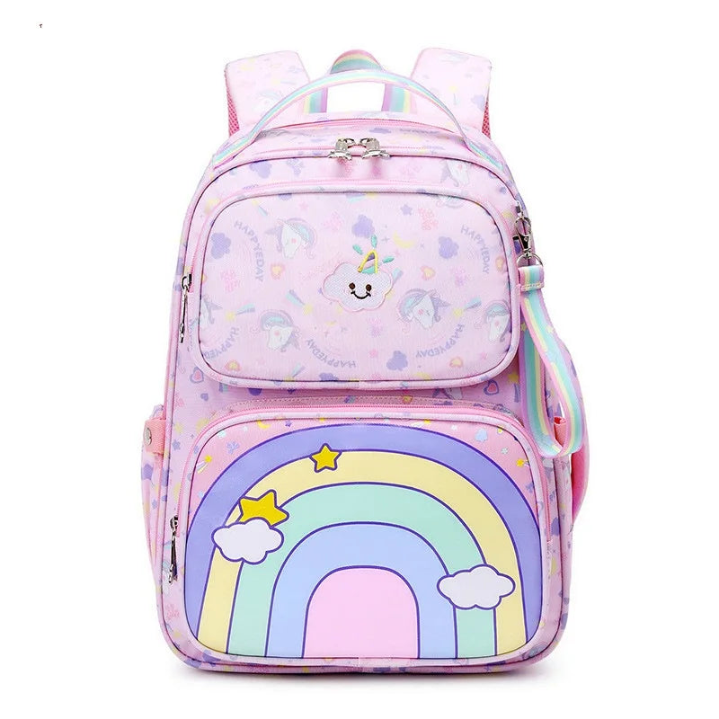 Waterproof Children School Bags Boys Girls Orthopedic Backpack Kids Book Bag