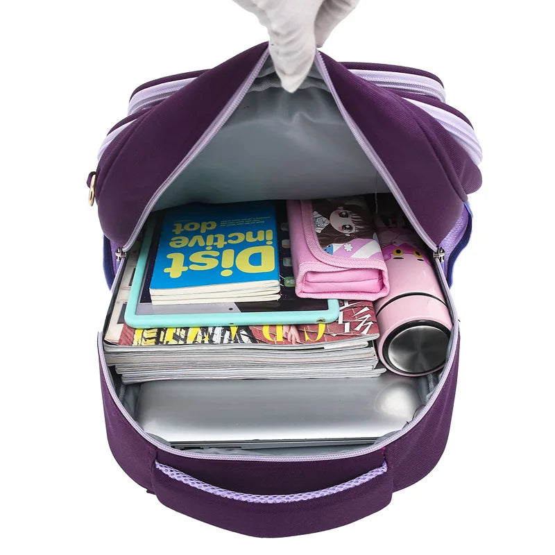 Waterproof School Bags Boys Girls Backpack Kids Book Bag