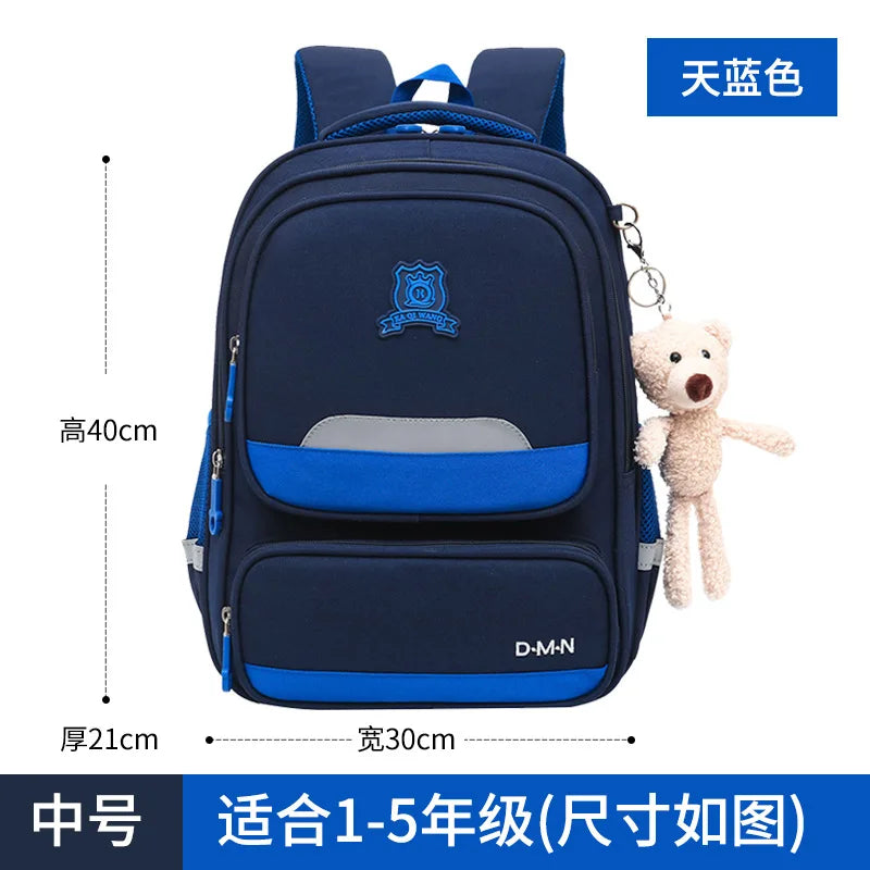 Waterproof School Bags Boys Girls Backpack Kids Book Bag