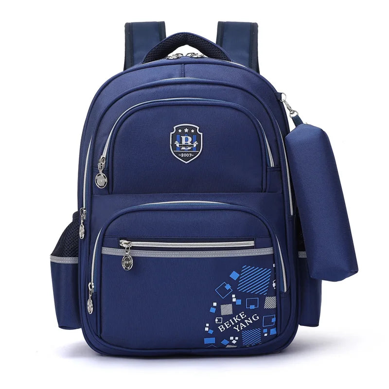 Waterproof Kids School Backpack Orthopedic Boys Girls Schoolbag