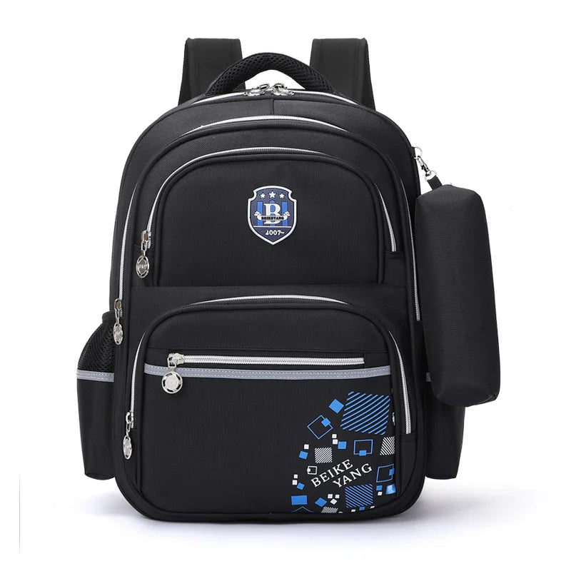 Waterproof Kids School Backpack Orthopedic Boys Girls Schoolbag