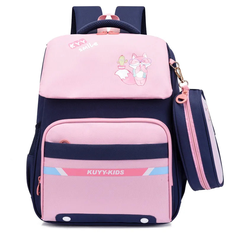Waterproof Kids School Bag Boys Girls Primary School Backpack Kids Mochila