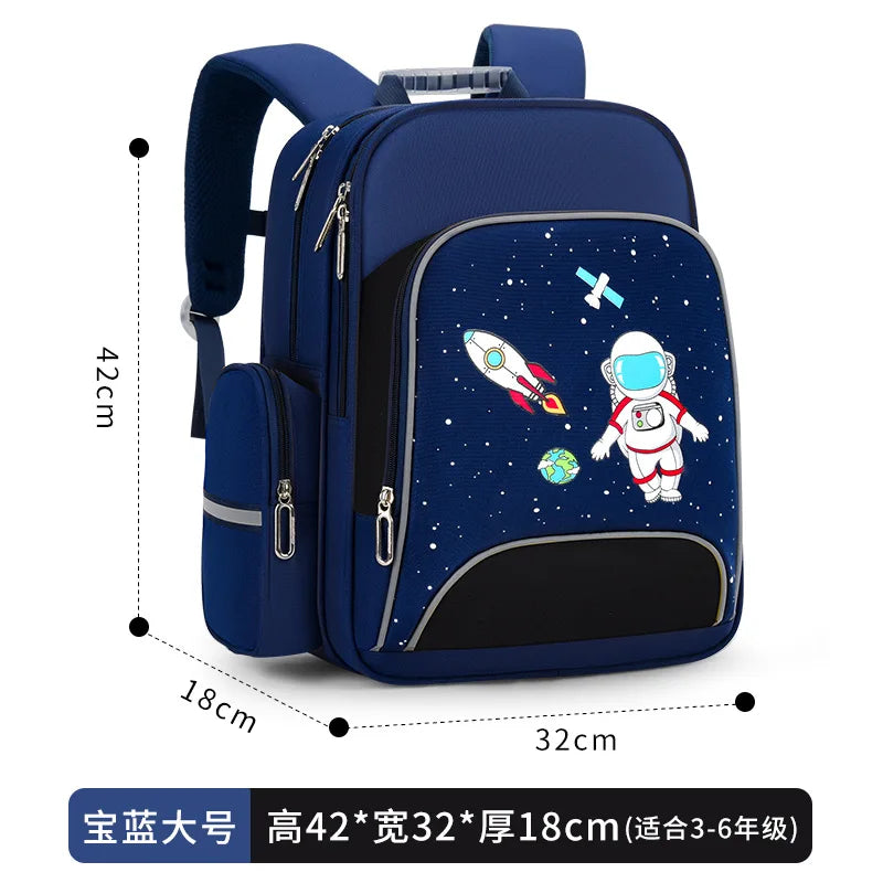 Waterproof Kids School Bag Orthopedic Boys Girls Backpack