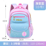 Waterproof Children School Backpack Girls Orthopedic Book Bag