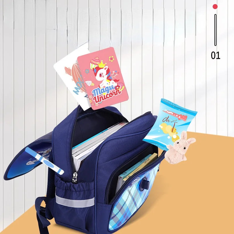 Waterproof Kids School Bags for Boys Girls Backpack