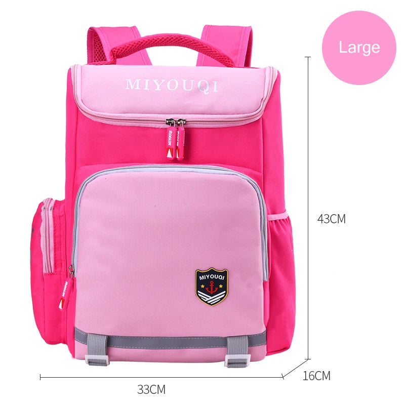 Waterproof Kids School Backpack Big Kindergarden Bag Boys Girls Back Pack