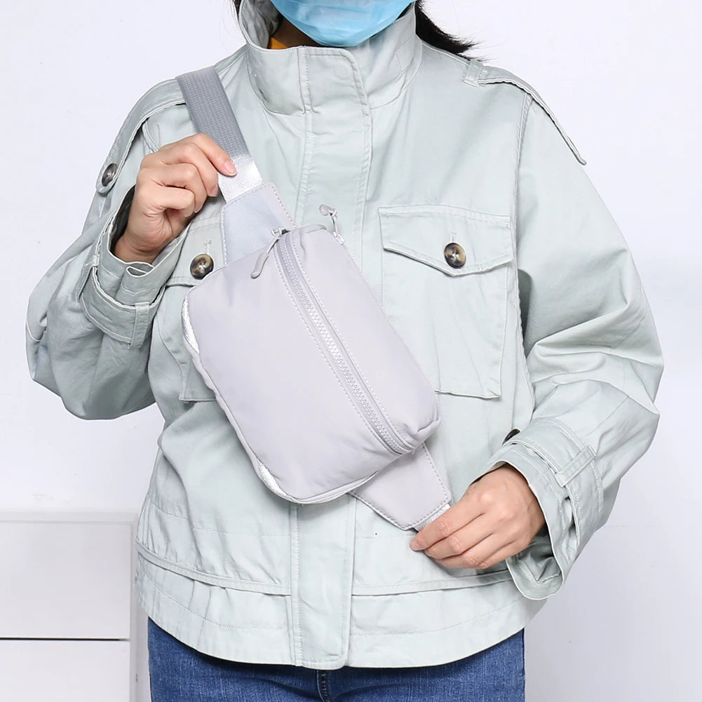 Waterproof Fanny Pack Bum Bag Casual Unisex Hip Waist Packs Multi-function