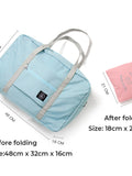 Waterproof Folding Travel Bag Nylon Large Capacity Duffle Bag