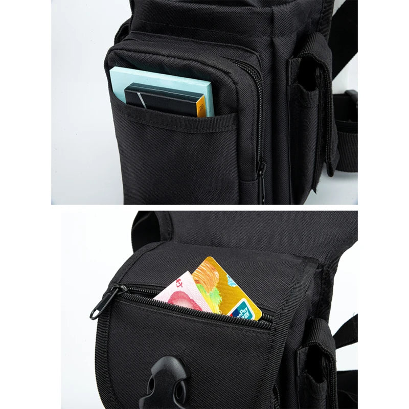 Waterproof Leg Waist Bags Portable Molle Shoulder Waist Pack