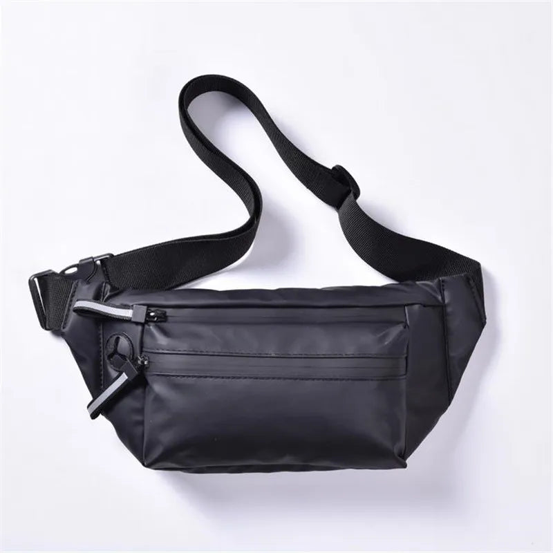 Man Waist Bag Chest Pack Outdoor Sports Crossbody Bag Army-Green