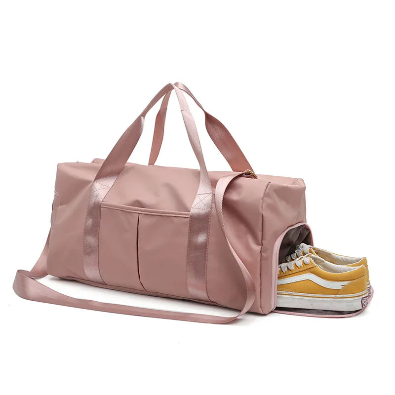 Waterproof Nylon Travel Bag Ladies Handbag Storage Bag Shoe Box Luggage Bag