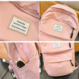 Waterproof Nylon Women Backpack Travel Bag Large Capacity Backpack