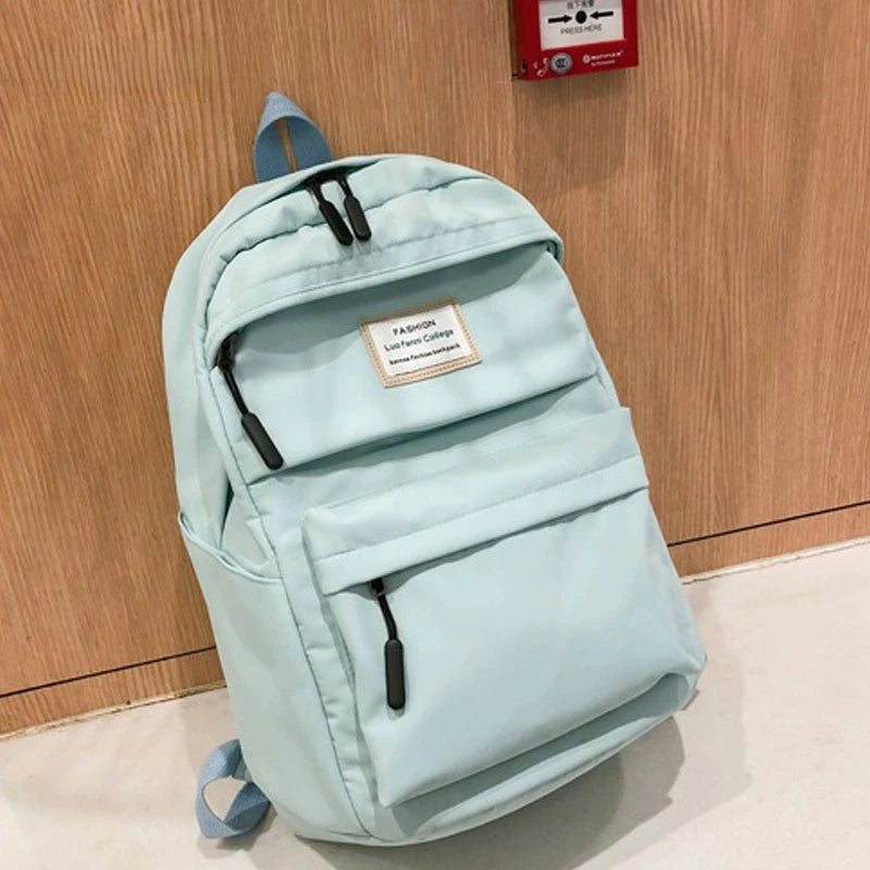 Waterproof Nylon Women Backpack Travel Bag Large Capacity Backpack