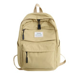 Waterproof Nylon Women Backpack Female Large Capacity High Schoolbag