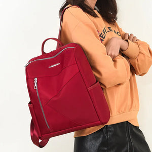 Waterproof Oxford Backpack Female Anti-theft Rucksack Large Capacity