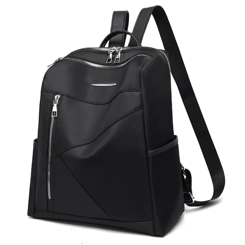 Waterproof Oxford Backpack Female Anti-theft Rucksack Large Capacity