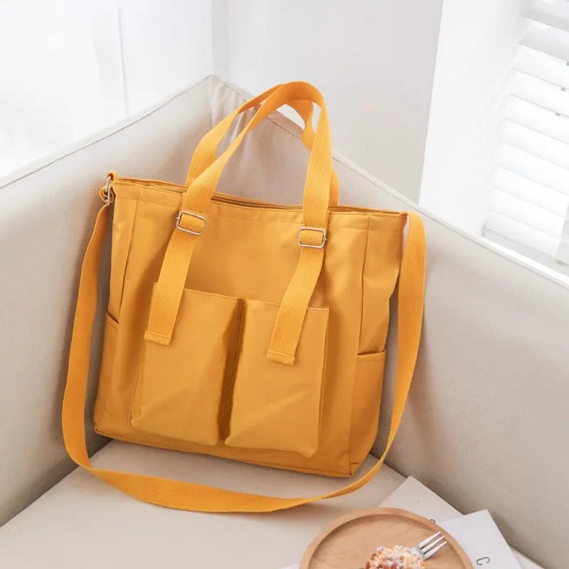 Waterproof Oxford Girl Shoulder Hand Bucket Bag