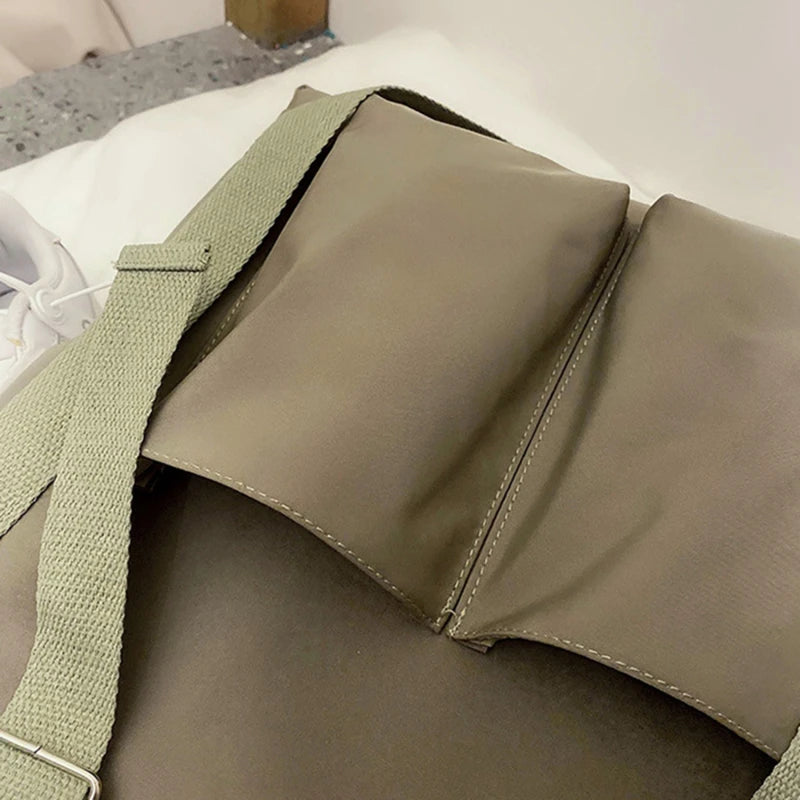 Waterproof Large Capacity Canvas Girl Shoulder Hand Bag for Women