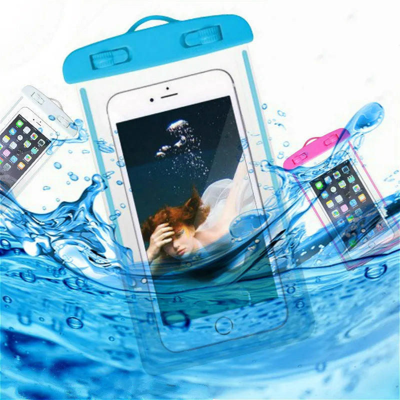 Waterproof Phone Case for 6-Inch Mobile - Underwater Dry Bag Cover
