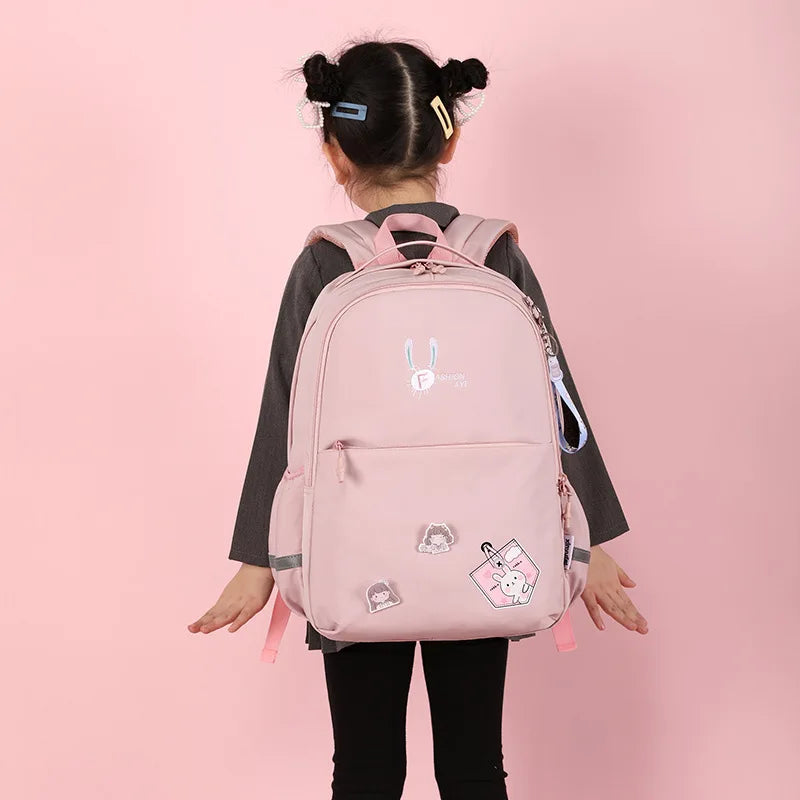 Waterproof School Backpack Girls Orthopedic Book Bag Mochila Infantil