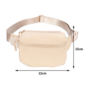 Waterproof Waist Bag Casual Unisex Hip Waist Packs Multi-function Outdoor