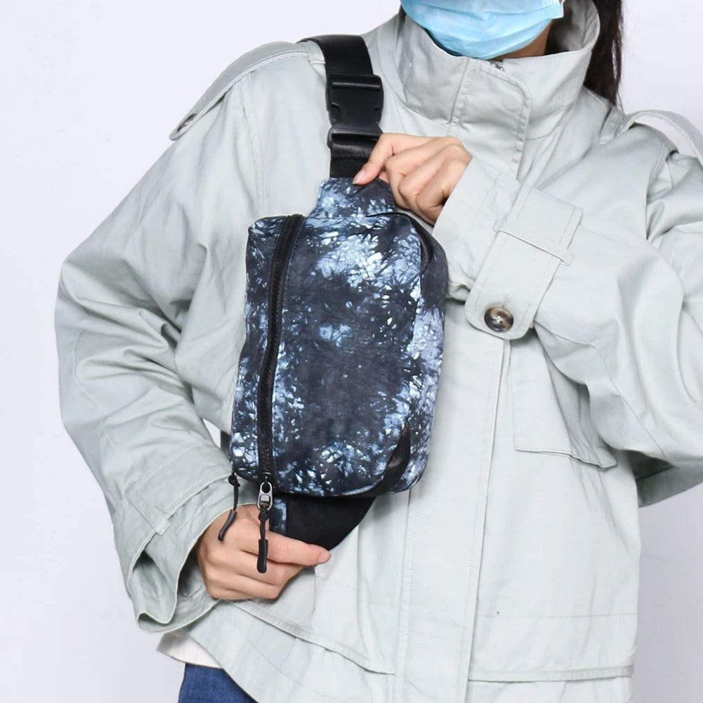 Waterproof Waist Bag Casual Unisex Hip Waist Packs Multi-function Outdoor
