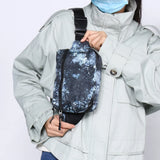 Waterproof Waist Bag Casual Unisex Hip Waist Packs Multi-function Outdoor