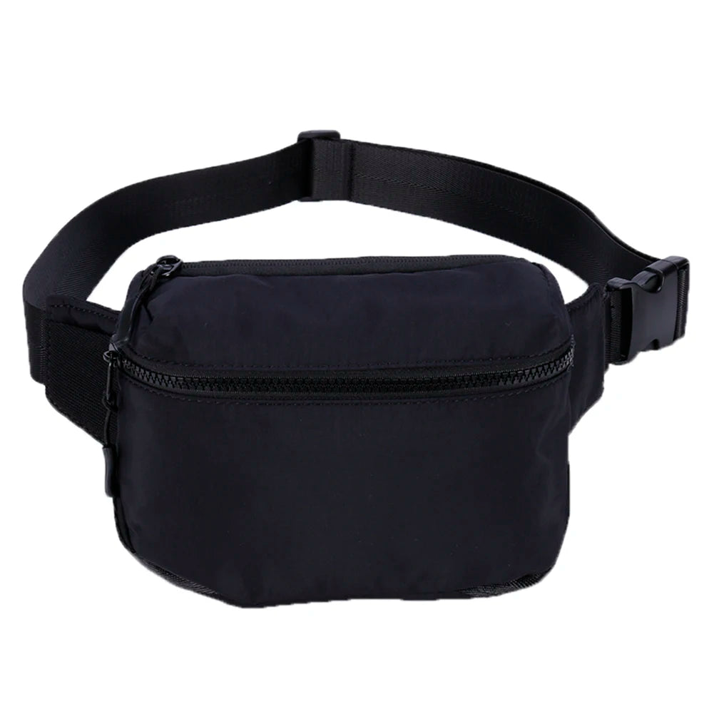 Waterproof Waist Bag Casual Unisex Hip Waist Packs Multi-function Outdoor