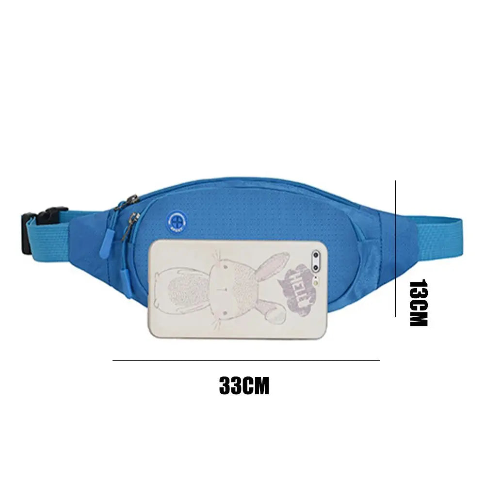 Waterproof Waist Bag Chest Pack Cellphone Pouch Outdoor Sports Cross-body Bag