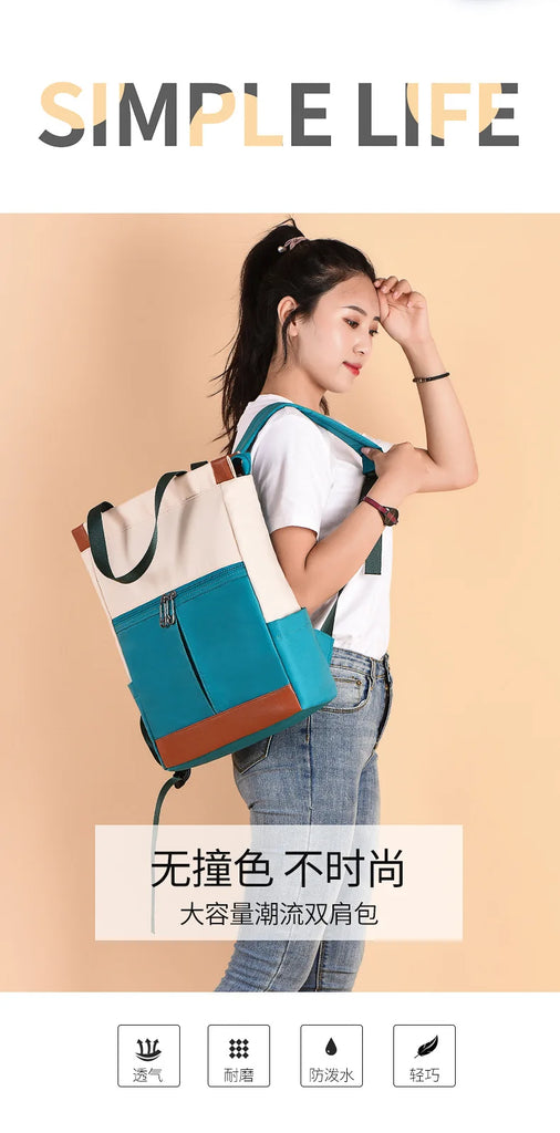 Waterproof Women Backpack Laptop Large Capacity Shoulder Bags Female Backpack Sa
