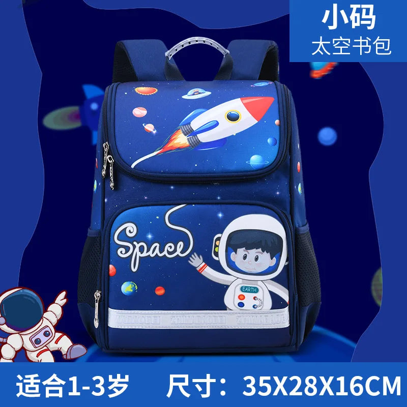 Waterproof Kids Orthopedic School Backpack Cartoon School Bags