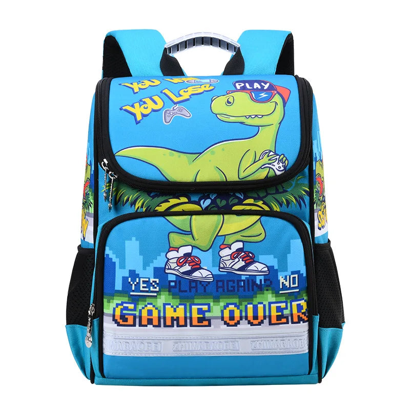 Waterproof Kids Orthopedic School Backpack Cartoon School Bags