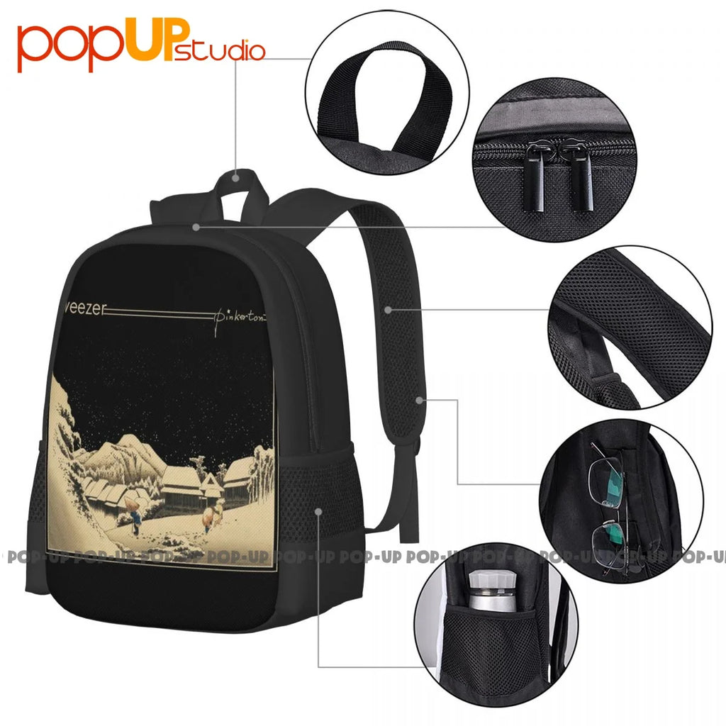 Weezer Pinkerton Backpack Large Capacity Gymnast Bag